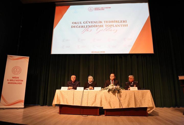 Niğde’de okul güvenliği masaya yatırıldı