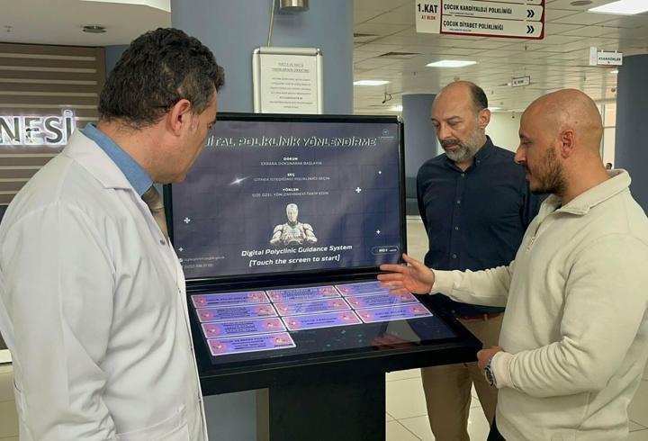 Hastanede 'yapay zekalı rehber' dönemi