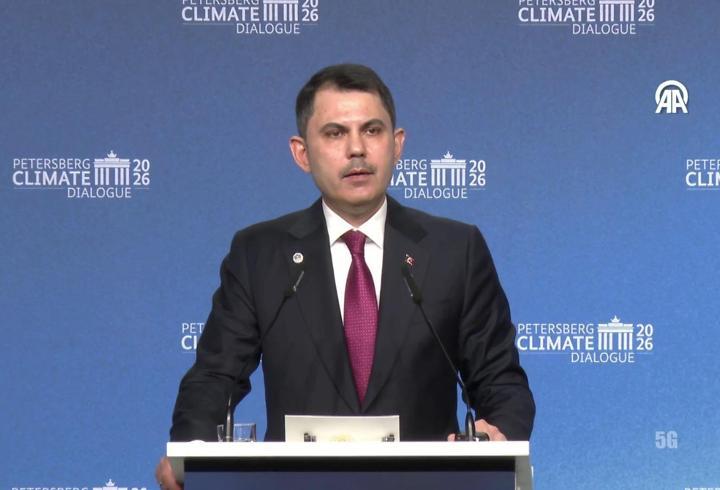 SON DAKİKA | Bakan Kurum: Paris Anlaşması'na verilen destek güçlendirilmeli