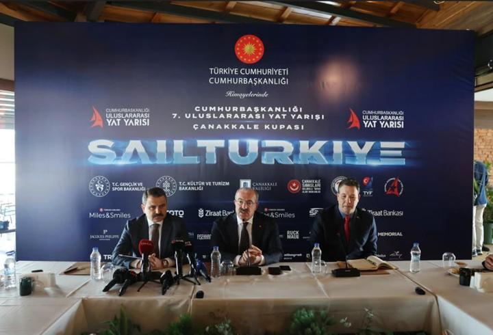 Cumhurbaşkanlığı 7. Uluslararası Yat Yarışları Çanakkale Etabıyla Başlıyor