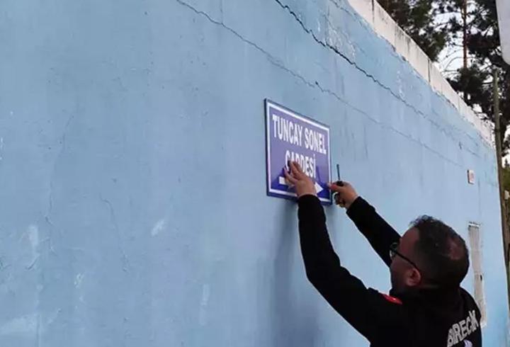 Gülistan Doku soruşturmasında tutuklanan Tuncay Sonel’in adı tabeladan söküldü