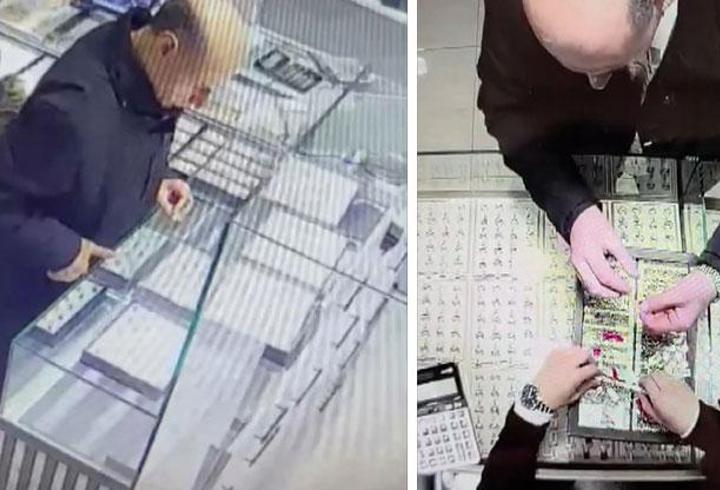 Kuyumculardan ‘deneme’ bahanesiyle yüzük çalan şüpheli yakalandı