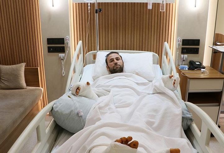 Elektrik akımına kapılmıştı: Doku nakliyle kurtuldu