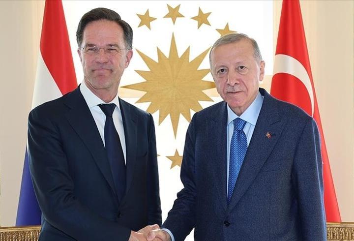 SON DAKİKA... Cumhurbaşkanı Erdoğan ile NATO Genel Sekreteri Rutte'nin görüşmesi başladı