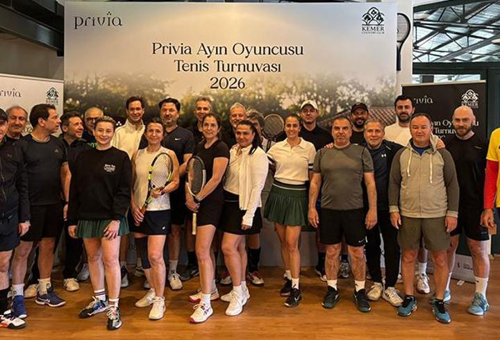 Kemer Country Club’da tenis heyecanı