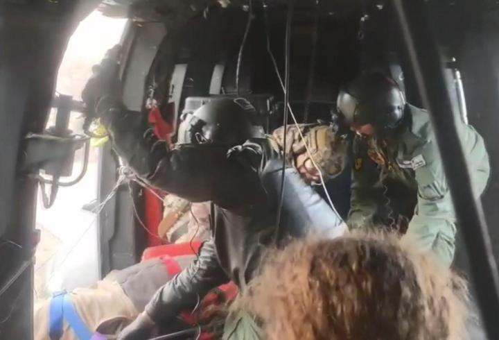 MSB: Artvin’de dağlık arazide yaralanan vatandaşımız helikopterle Erzurum’a ulaştırıldı