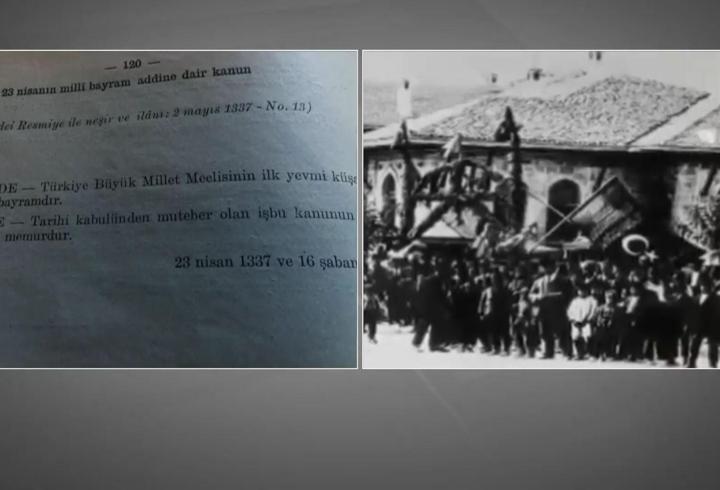 TBMM'de ilk oturuma ait tutanak CNN TÜRK'te