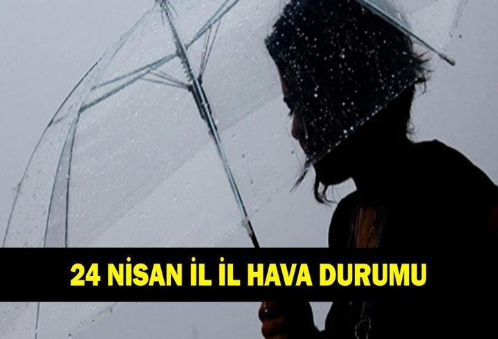24 Nisan hava durumu: Yarın havalar nasıl olacak? İstanbul, İzmir, Ankara, Bursa il il hava durumu tahminleri