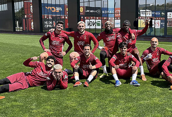 Galatasaray, Fenerbahçe derbisi çalışmalarını sürdürdü