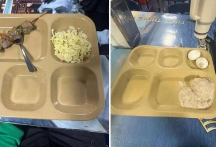 ABD uçak gemisinde yemek krizi! Pentagon o iddiaları yalanladı