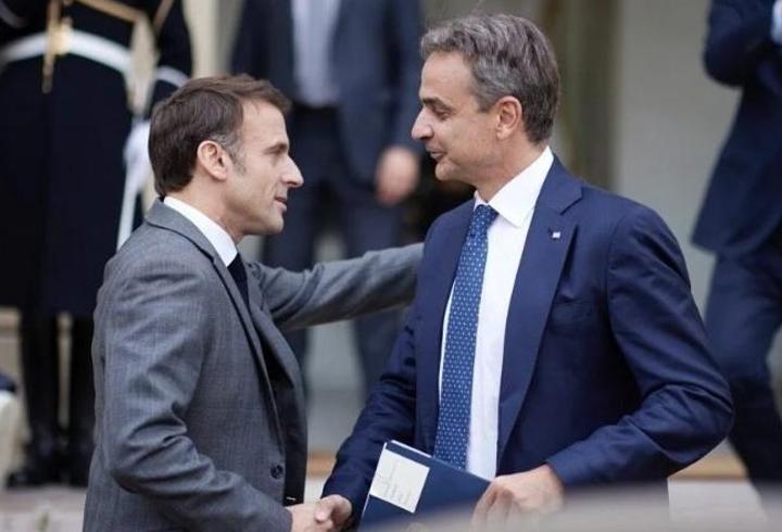 Macron'dan tepki çeken açıklama: "Yunanistan’ın egemenliği risk altındaysa buradayız"