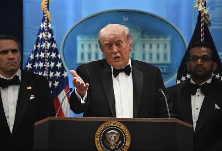 Beyaz Saray'da silah sesleri! ABD Başkanı Trump: "Silahlı saldırgan yakalandı"