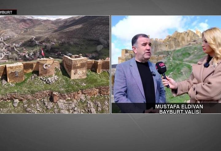 Vali Mustafa Eldivan ayrıntıları CNN TÜRK'te anlattı: Bayburt Kalesi restore ediliyor