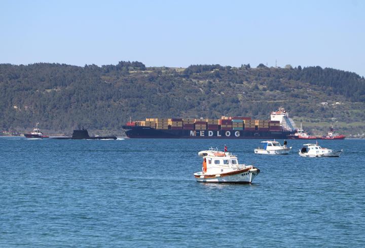 Çanakkale’de gemi arızası