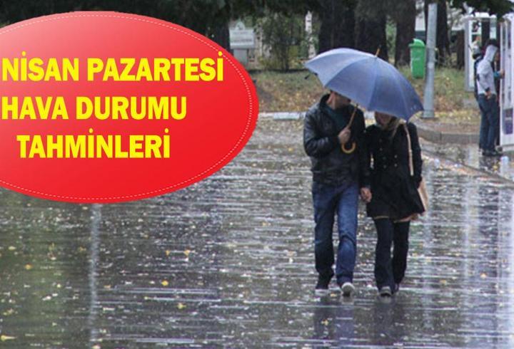 27 Nisan havalar nasıl olacak? İstanbul, Ankara, İzmir, Bursa il il hava durumu tahminleri 27 Nisan 2026 Pazartesi