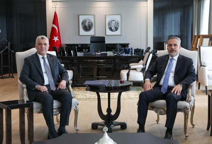 Bakanlar Fidan ve Bolat bir araya geldi