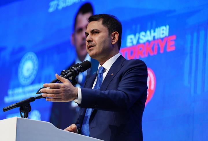 Bakan Kurum: Yüzyılın konut projesi'nde ilk aşama tamam