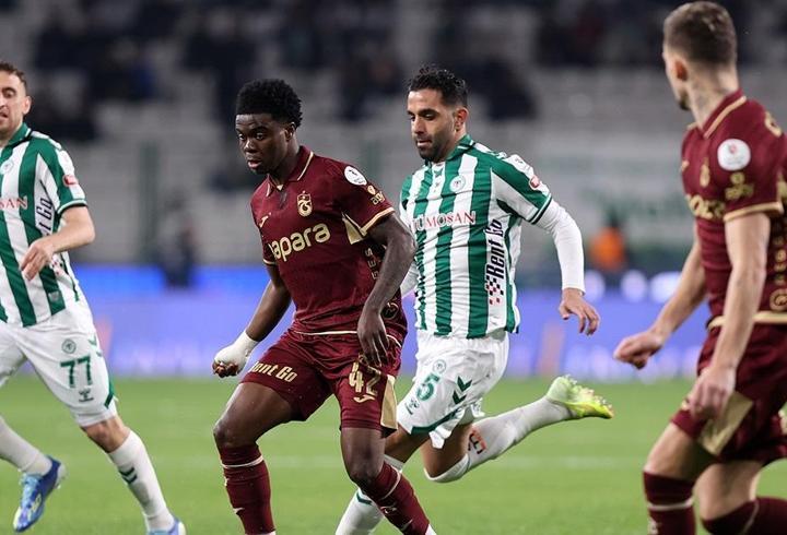 Trabzonspor, Konyaspor’a mağlup