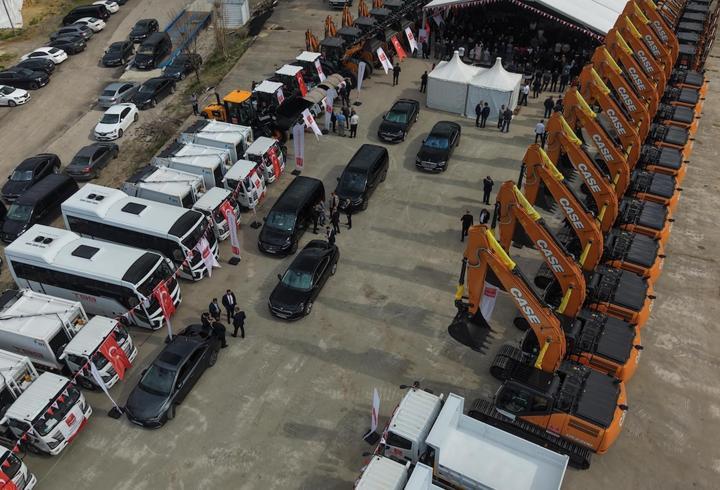 Bodrum Belediyesi'ne hibe temizlik aracı