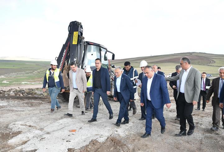 Başkan Büyükkılıç, Bünyan’daki 120 milyon TL’lik su yatırımını inceledi