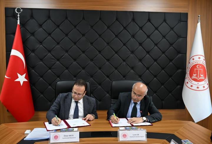 Malatya'da hükümlülerin kamuda hizmet vermesi için protokol imzalandı