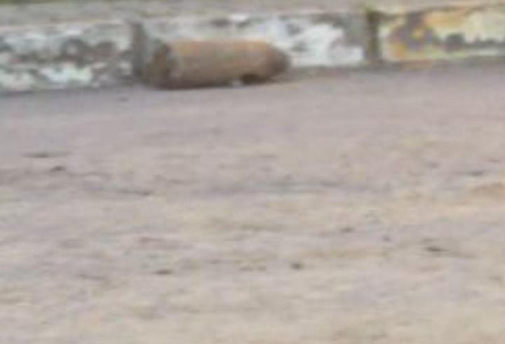 Eyüpsultan'da kazı çalışması sırasında havan topu mermisi olduğu değerlendirilen mühimmat bulundu