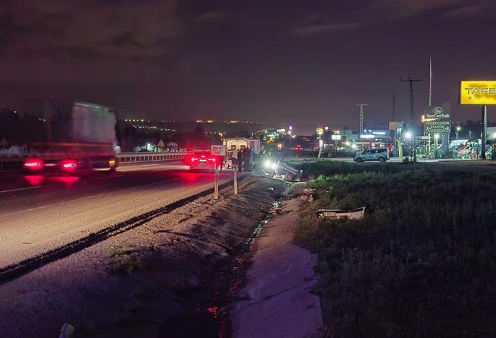 Ankara'da otomobil takla attı: 1 ölü, 2 yaralı