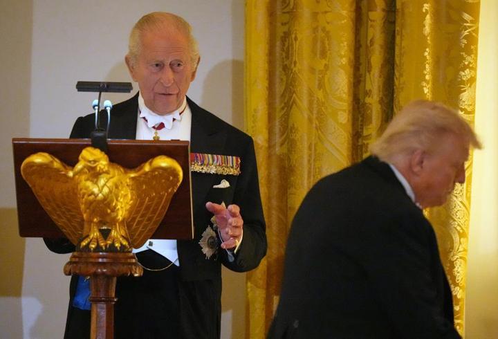 Kral Charles, Trump'ın yüzüne söyledi: "Biz olmasaydık Fransızca konuşuyor olurdunuz".... Salonda kahkahalar koptu!