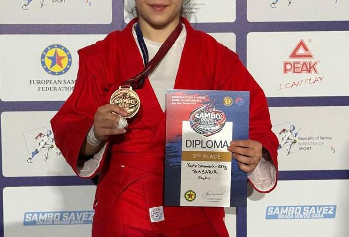 Burdurlu Ceylin Avrupa üçüncüsü