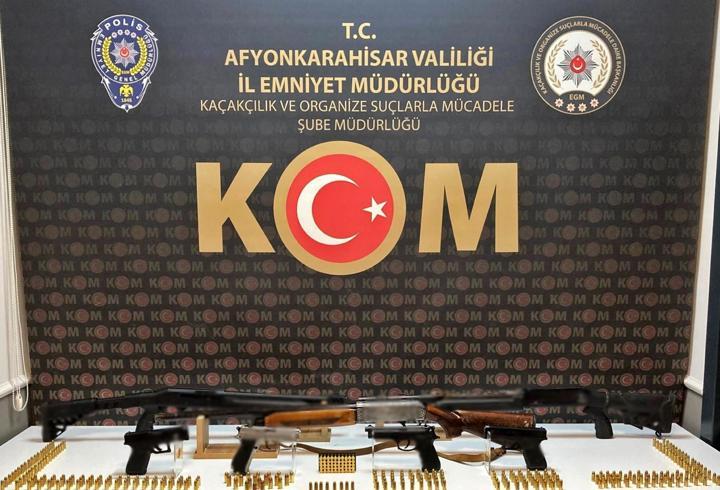 Ruhsatsız silah operasyonuna 1 tutuklama