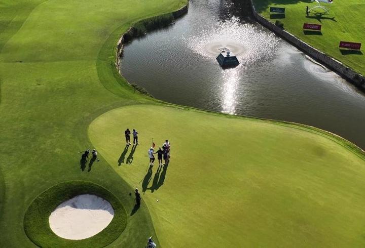 Golfün yıldızları Antalya'da sahada