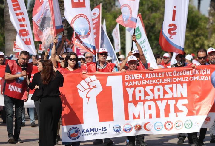 Mersin'de '1 Mayıs' coşkusu