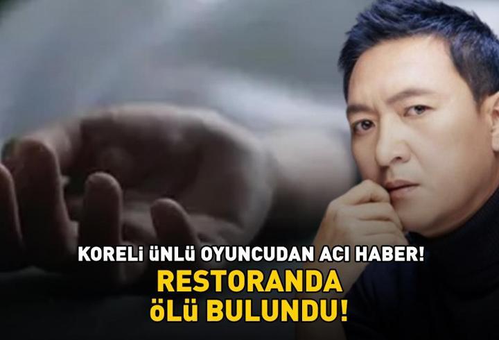 Koreli ünlü oyuncu Park Dong-bin'den acı haber! Restoranda ölü bulundu