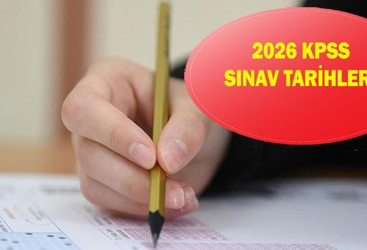KPSS SINAV TARİHLERİ 2026: Lise, Ön Lisans ve Lisans KPSS başvuruları ne zaman? İşte KPSS sınav tarihleri 2026