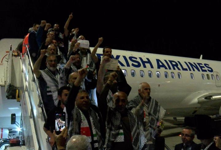 Sumud Filosu aktivistleri İstanbul'a geldi