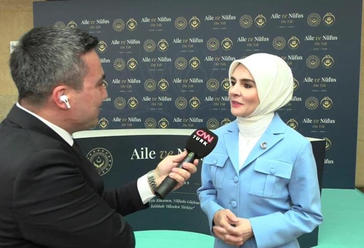 Aile ve Sosyal Hizmetler Bakanı Göktaş CNN TÜRK'te: Aile milli beka meselesidir