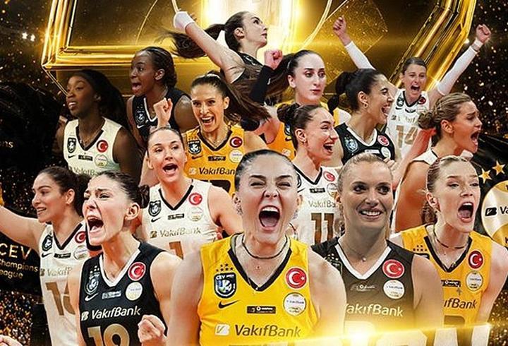 CEV Şampiyonlar Ligi şampiyonu VakıfBank