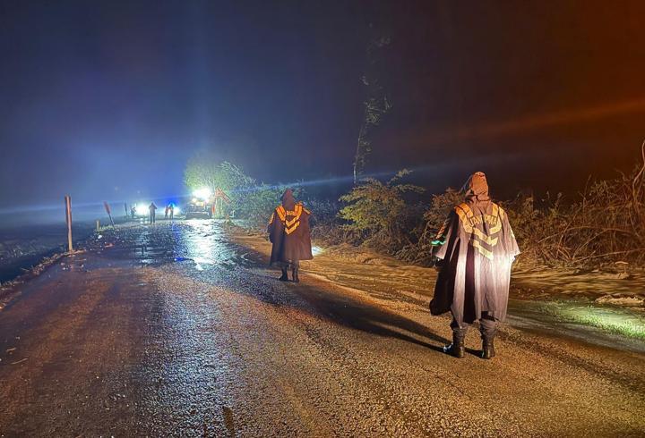 Tokat’ta sağanak ulaşımı aksattı