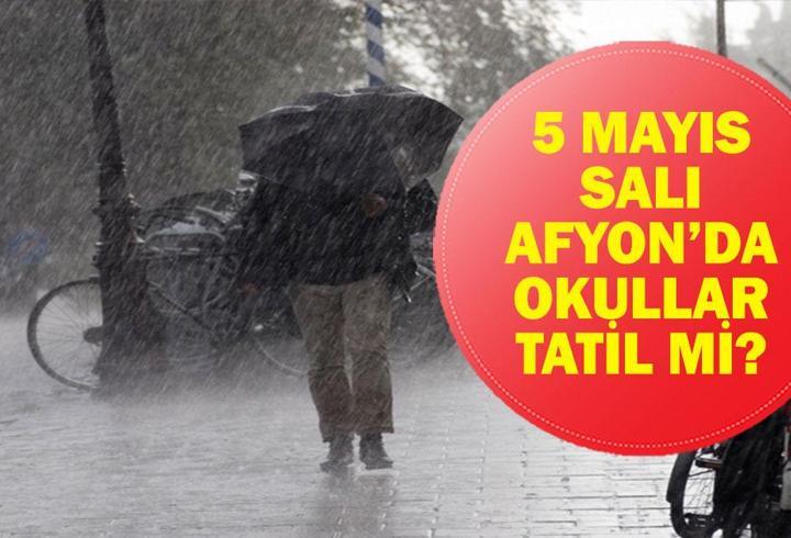 5 MAYIS AFYONKARAHİSAR'DA OKULLAR TATİL Mİ? Yarın Afyon'da Okullar Tatil Mi, Okul Var Mı? Afyon Valiliği Okul Açıklaması!