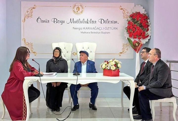 Huzurevinde tanışan çift, hayatlarını birleştirdi