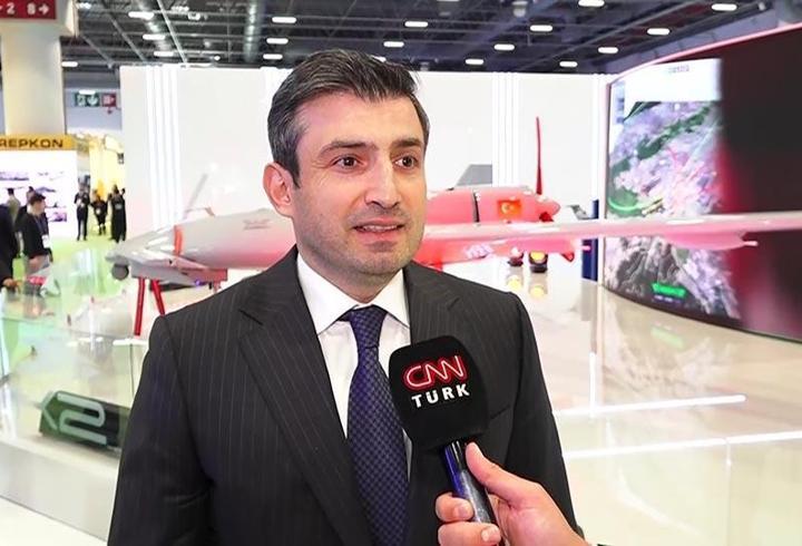 Baykar Yönetim Kurulu Başkanı Selçuk Bayraktar, SAHA 2026'da CNN TÜRK'e konuştu