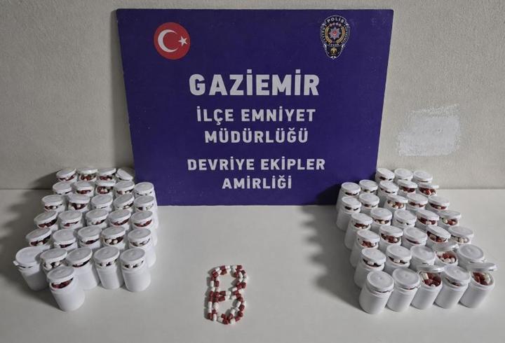Takside 3 bin sentetik hap ile yakalanıp, gözaltına alındı