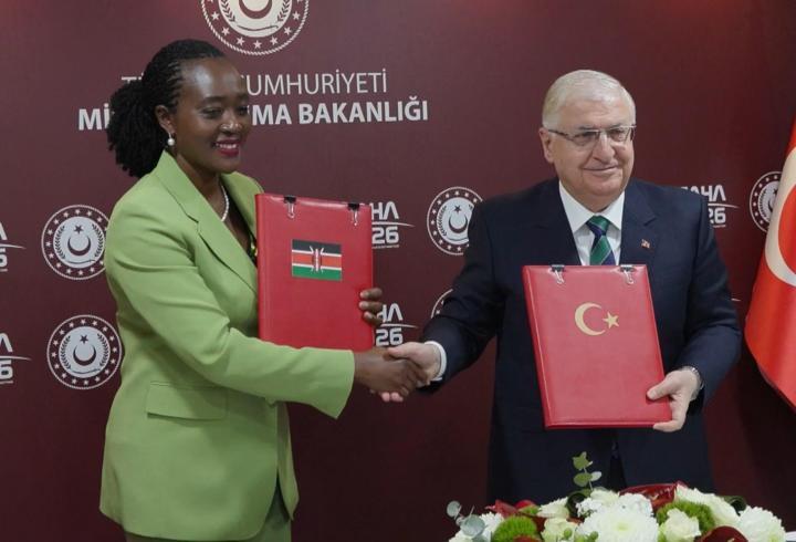 Türkiye ile Kenya arasında savunma iş birliği anlaşması