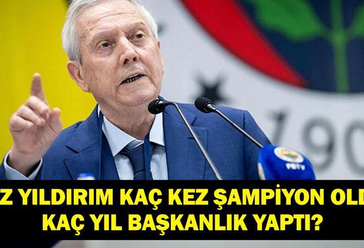 AZİZ YILDIRIM KAÇ KERE ŞAMPİYON OLDU? Aziz Yıldırım Kaç Yıl Başkanlık Yaptı? Fenerbahçe Başkanlığına Adaylığını Açıkladı!