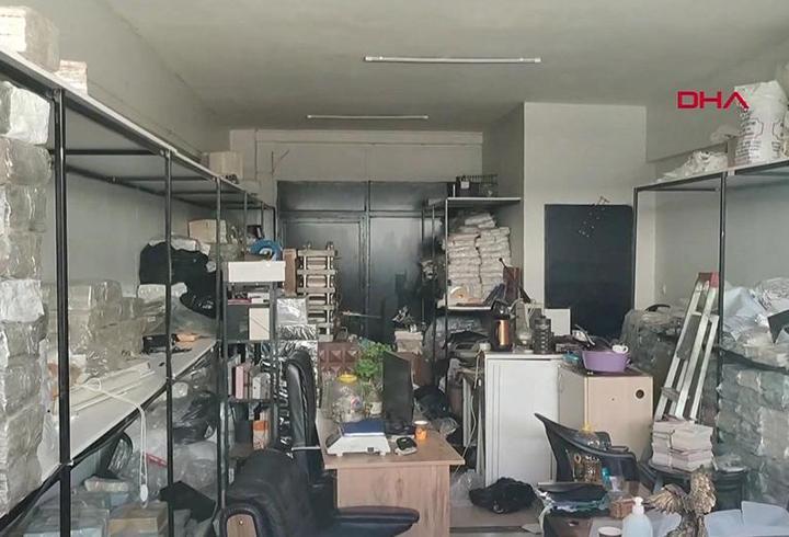 Sahte altın imalathanesine operasyon
