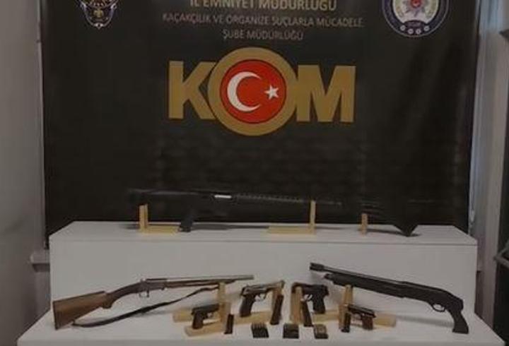 Kayseri'de silah ticaretine 2 gözaltı
