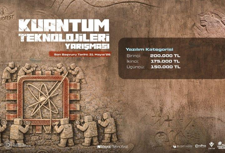 Kuantum Teknolojileri Yarışması Yazılım Kategorisi başvuruları devam ediyor