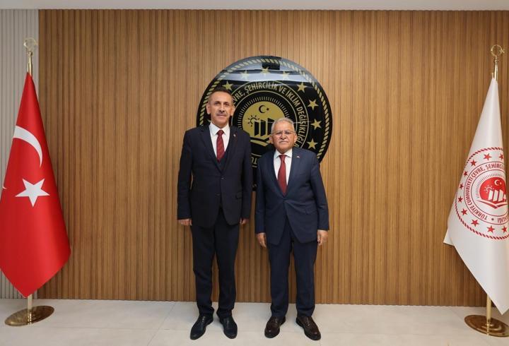 Başkan Büyükkılıç'tan Öztürk'e ziyaret