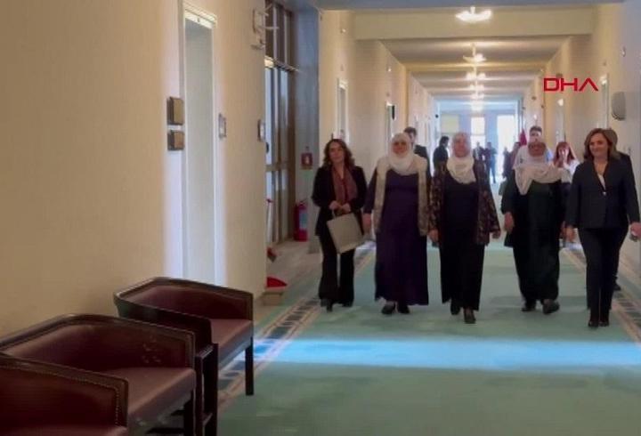 'Barış Anneleri' heyetinden MHP'ye ziyaret