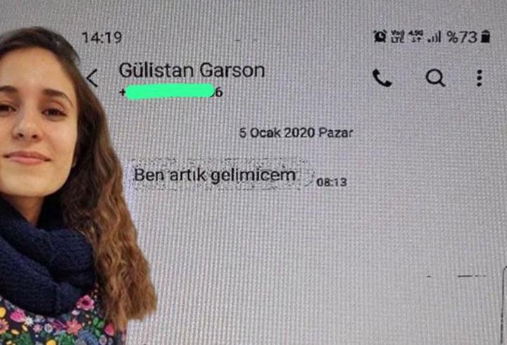 Gülistan'ın son mesajını attığı kişi konuştu: "Kaybolmadan 1 gün önce işe başlamıştı"
